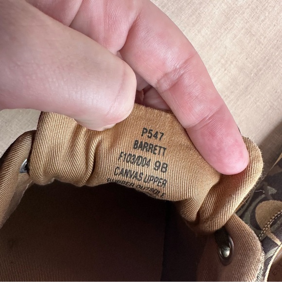 Coach Barrett Sneakers Olive Green - Picture 7 of 9